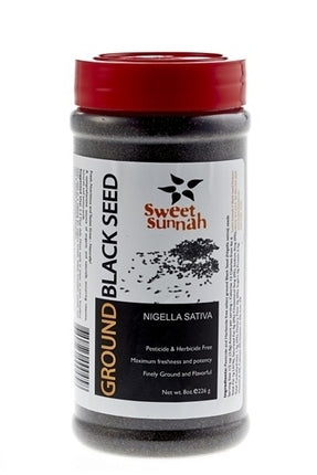 Blackseed zaadjes vermalen