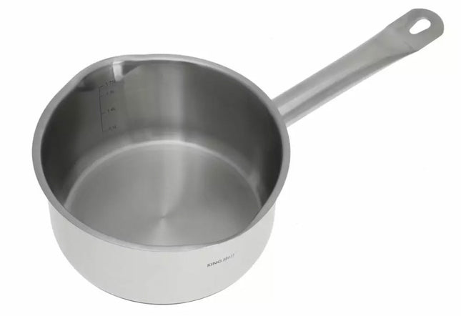 Steelpan - Sauspan RVS - 2,1 Liter -  18 cm