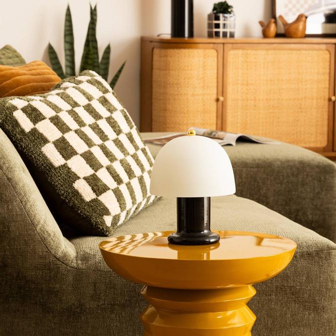 Atmosphera LED Table Lamp - Ø16xH21 cm - Black