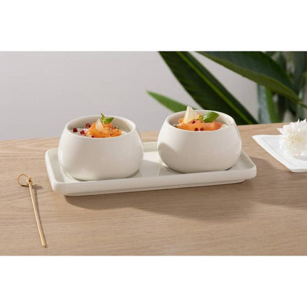 Secret de Gourmet Nora Aperitief set - 3-delig - Wit