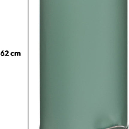 5Five Pedaalemmer - prullenbak 30l metaal delta groen