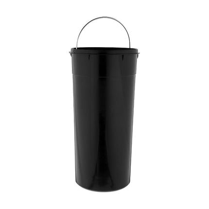 Prullenbak - pedaalemmer Bamboe - metaal - 30 liter