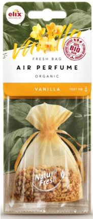 Elix - Natuurlijke Geurzak - Eco Granulaat - Air Freshener - Luchtverfrisser voor Auto & Huis - Langdurige Geur- ca. 20g - Vanilla