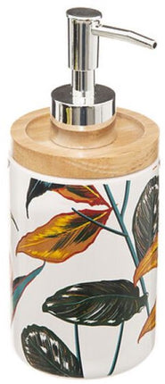 Palawan Badkameraccessoiresset - Badkamerset - Toiletaccessoires - Moderne Badkamer Accessoires - Tandenborstelhouder & Zeepdispenser - Keramiek Dolomiet & Stoneware