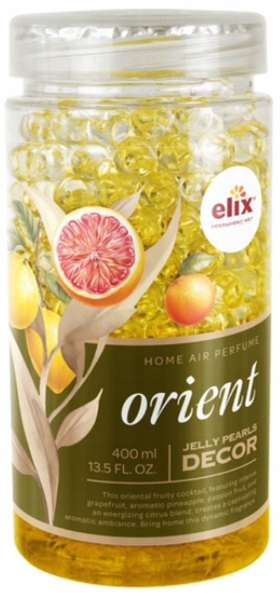 Elix Jelly Pearls geurparels Oriental – gel luchtverfrisser, 400 ml