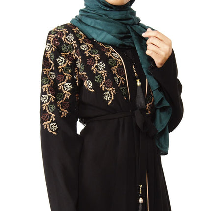 Modest Embroidered Abaya