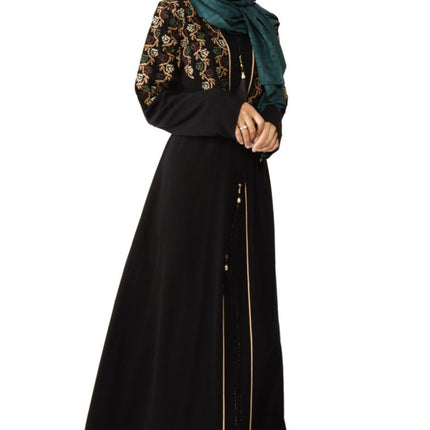 Modest Embroidered Abaya