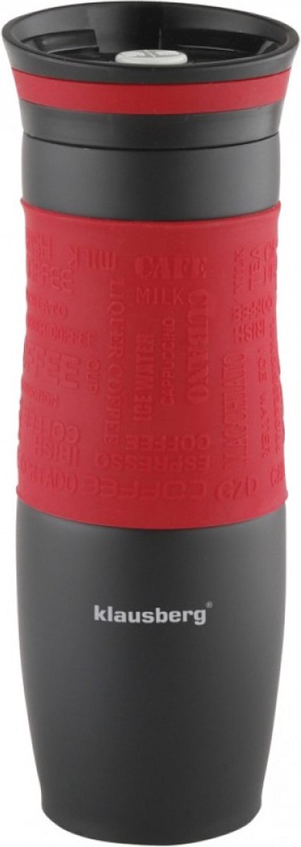 Thermosbecher - Reisebecher - Thermosflasche - Klausberg - Stahl - 500 ml
