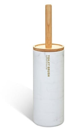 Léa Badkameraccessoiresset - Badkamerset Moderne Badkameraccessoires - Toiletborstel - Zeepdispenser - Tandenborstelhouder - Wit