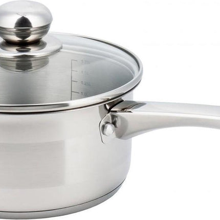 Steelpan - rvs - alle warmtebronnen Ø 16 cm -1.5L