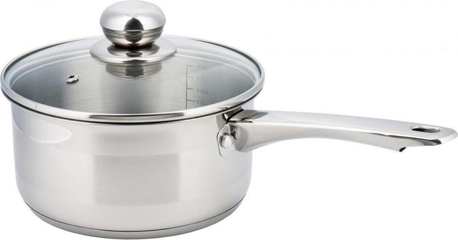 Steelpan - rvs - alle warmtebronnen Ø 16 cm -1.5L