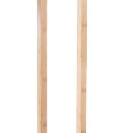 5Five Kledingrek Dressboy - Colbert/jas hanger - staand model - bamboe hout - lichtbruin - 44 x 22 x 113 cm