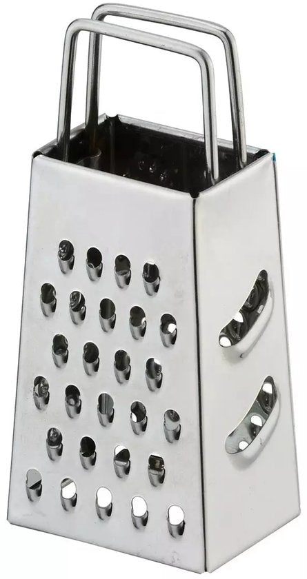 Kinghoff KH-3181 mini rasp – vierkante handrasp van RVS voor kaas en gember – foto 4