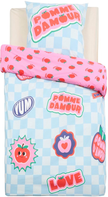 Atmosphera Kids Chachapop Bettwäsche-Set mit 1 Kissenbezug 140 x 200 cm / 65 x 65 cm