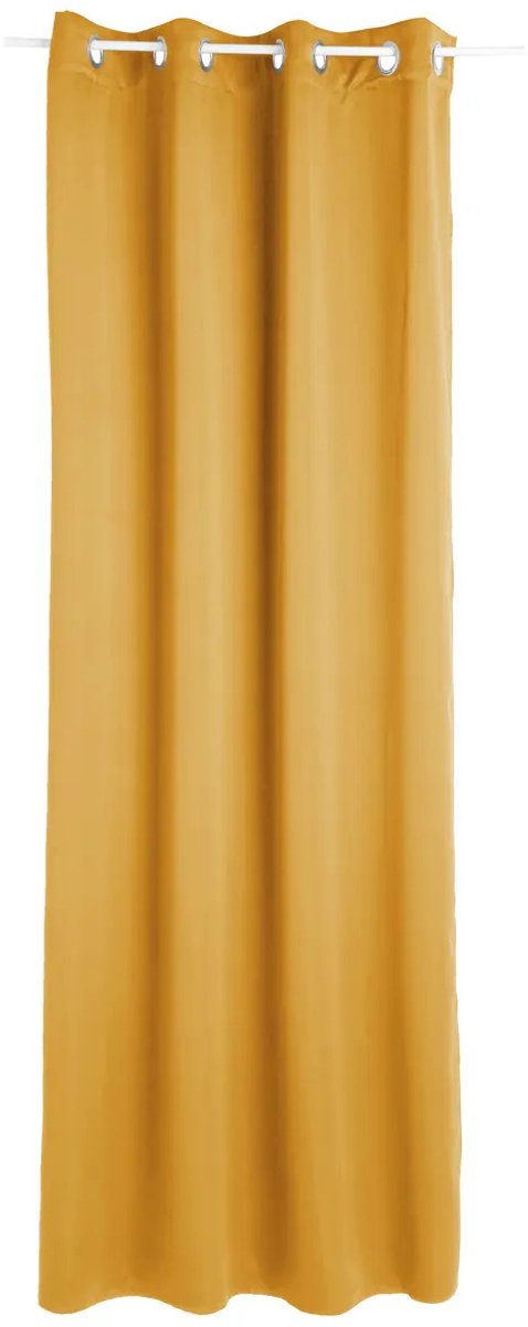 Atmosphera verduisterende gordijnen okergeel – set van 2, 135 x 240 cm – foto 2