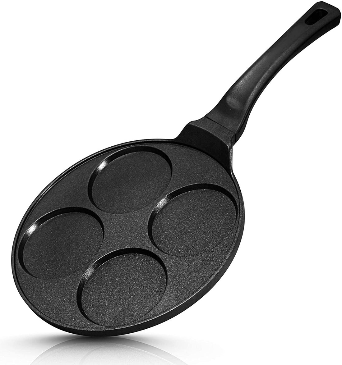 Pannenkoekenpan met 4 vakken – pancake pan met marmeren antiaanbaklaag