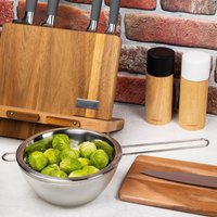 Kinghoff 1233 - Vergiet - RVS - 18 cm