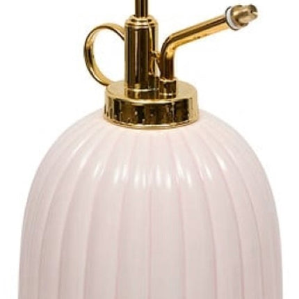 Plantenspuit - Keramische Plantensproeier - Bloemenspuit - Kamerplanten Waterverstuiver - Vintage Planten Mister - 220ml - Dolomiet - 10.7 x 10.7 x 17.5 cm - Roze