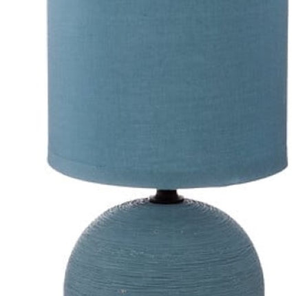 Timéo Bol Tafellamp - Keramische Lamp - Set van 2 - Moderne Tafellamp met Kabel - Sfeerverlichting voor Woonkamer - Slaapkamer - Bureau - 25cm in Hoogte
