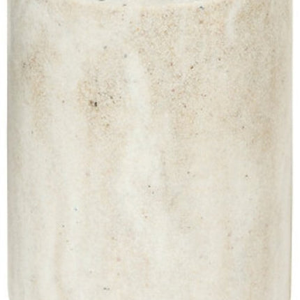 Côme Badkameraccessoiresset - Luxe Badkamer Set - Badkamer Accessoires Set - Zeepdispenser - Tandenborstelbeker - Wattenschijfjeshouder - Polyresin - Beige