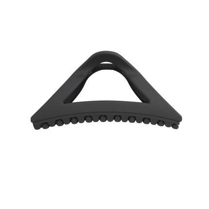 Driehoekige Haarclip - Zwarte Plastic Haarklem - 11,5 cm