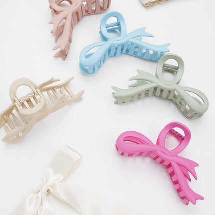 On Fleek Haarclip Fuchsia - Plastic Haarklem - 11 cm - Felroze Accessoire - Haarklem - Felroze
