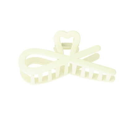 Haarclip Krullende Golven - Plastic Haarspeld - 11 cm - Off White