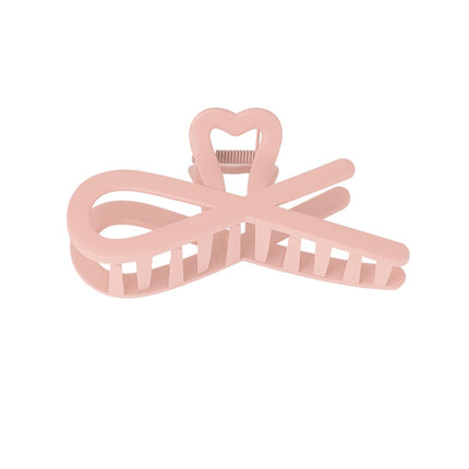 Haarclip Krullende Golven - Plastic Haarspeld - 11 cm - Roze