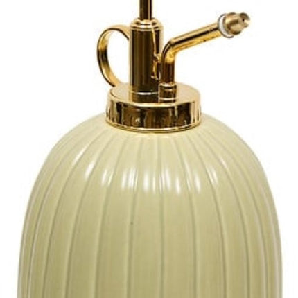 Parfumspuit - Plantenspuit - Keramische Plantensproeier - Bloemenspuit - Kamerplanten Waterverstuiver - Vintage Planten Mister - 220ml - Dolomiet - 10.7 x 10.7 x 17.5 cm - Groen