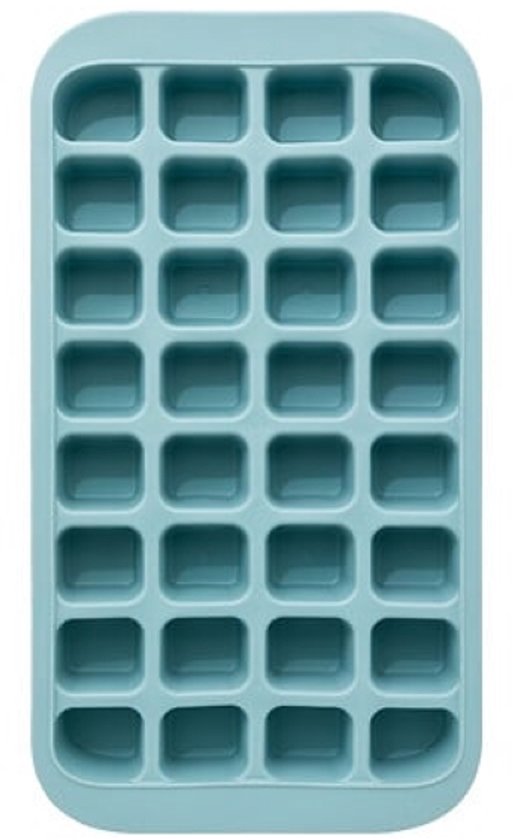 IJsblokjesvorm set van 2 – flexibele ijsblokjes tray van TPE, 33,6 x 18,3 cm – foto 4