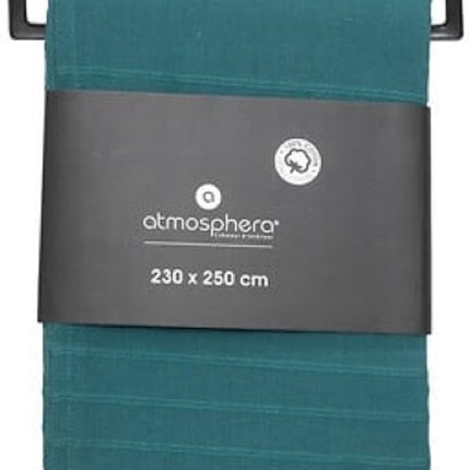 Anjali Bedsprei - Luxe Rayon Bedsprei - Grote Bedcover voor Tweepersoonsbed - Decoratieve Sprei voor Slaapkamer - 230x250 cm - Blauw