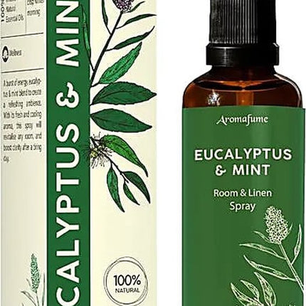 Aromafume - Eucalyptus Munt - Spray - Kamerspray - Textielspray - 100ml