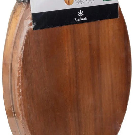 5Five Toiletbril Woody - bruin - Acacia hout - universeel - standaard wc bril