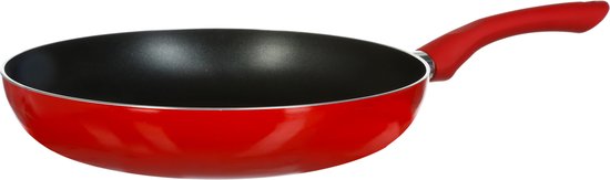 Secret de Gourmet - Bratpfanne - Für alle Herdarten geeignet - rot / schwarz - Ø 28 cm
