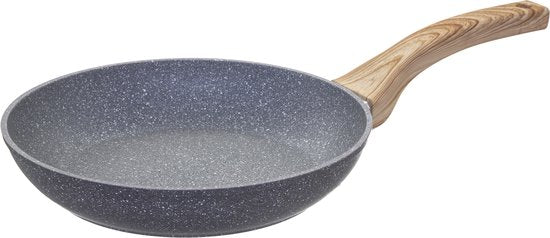 Secret de Gourmet - Koekenpan - Alle kookplaten/warmtebronnen geschikt - grijs - Dia 28.5 cm