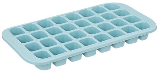 IJsblokjesvorm set van 2 – flexibele ijsblokjes tray van TPE, 33,6 x 18,3 cm – foto 5