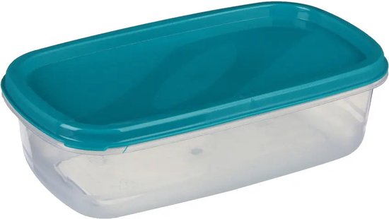 5five Vershoudbakjes nestbaar - 4-delig - BPA vrij - meal prep - herbruikbaar - multi kleuren - luchtdicht