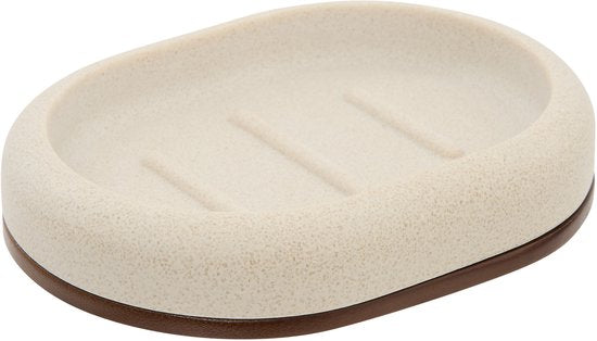 5Five Argiléo Zeepbakje - 13x10x3cm - Beige