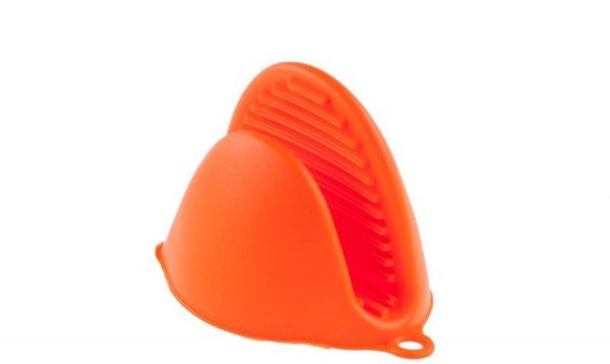 Kinghoff KH-4621 - Siliconen Keuken Grijpers - Hittebestendig - Oranje