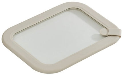 Sileat Lunchbox - Meal Prep Container - Glazen Vershouddoos - Bewaardoos voor Voedsel Vers - Hittebestendig & Duurzaam - Magnetron- en Vaatwasserbestendig - 0.95 liters - 20.3 x 15.2 x 6.2 cm - Transparant
