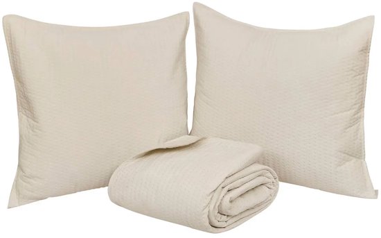 Beddensprei Lilou 240 x 260 cm met 2 kussenslopen, polyester