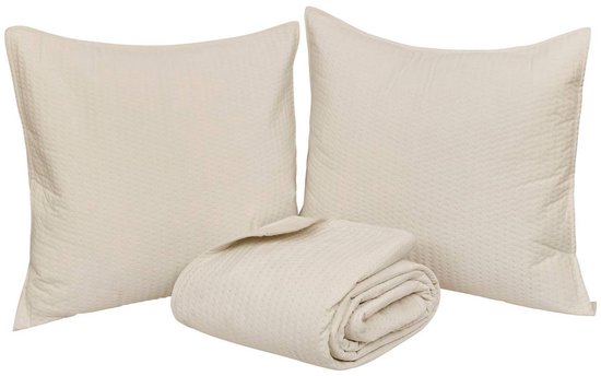 Beddensprei Lilou 240 x 260 cm met 2 kussenslopen, polyester