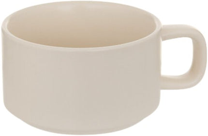 Secret de Gourmet Theepot Penang - Keramiek - met kopje - creme - 10 x 15 cm