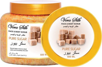Vera Silk Pure Sugar Face & Body Scrub