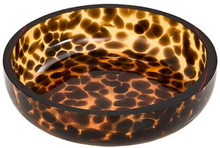 Badkameraccessoireset - Luxe Badkamer Set - Dotty 400ml Zeeppompje en 11cm Zeepbakje - Glazen Zeepset Voor Toilet & Keuken - Bruin