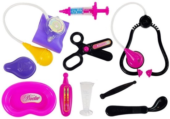 Spielzeug-Arztkoffer – Junior-Arztkoffer in einer Tasche – Baby-Arztkoffer