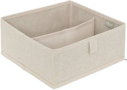 Lademandje kledingkast organizer 16-vaks Five® - Dressy+ - Beige - Opvouwbaar
