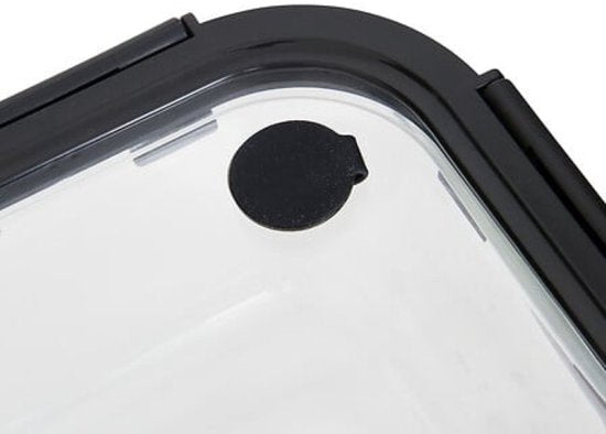 Clipeatplus glazen vershoudbakje 0,75 liter – vierkant, borosilicaatglas – foto 4