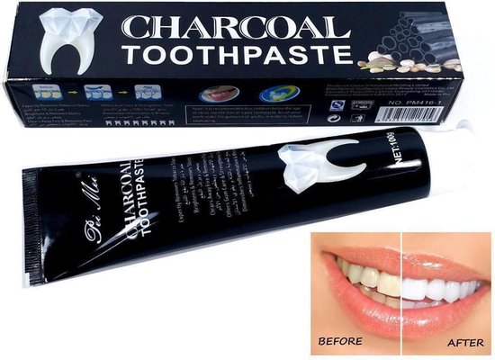 Dentifrice au charbon - Dentifrice blanchissant