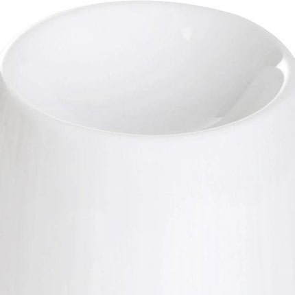 Homla - Fires Geurbrander - Aroma Brander - Inclusief Geurwax - Geurverspreider - voor Woonkamer & Badkamer - Decoratie Cadeau - Keramiek met Wax Fresh Linen - Wit